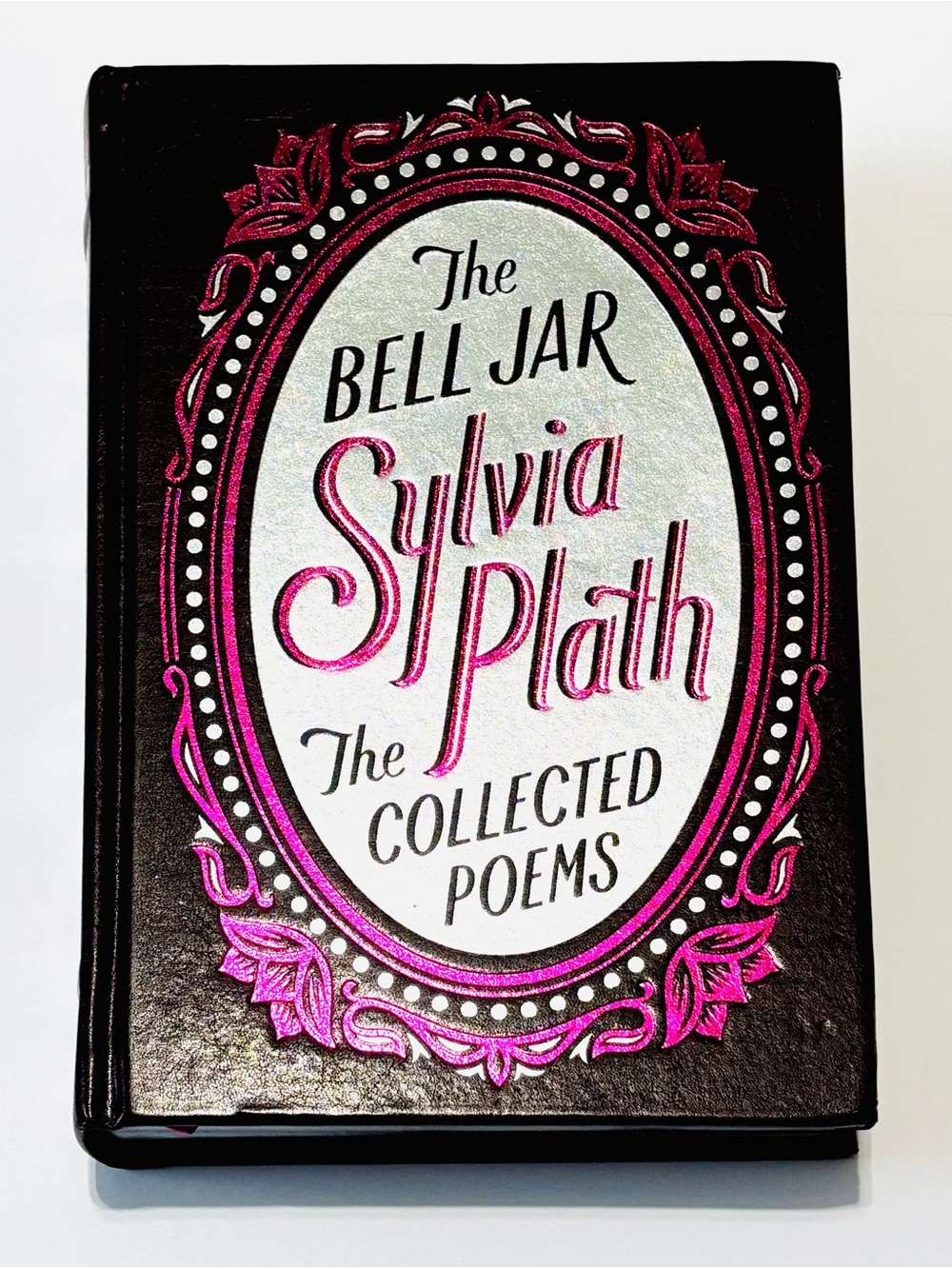 Barnes & Noble Sylvia Plath The Bell Jar Collected Poems Leather Bound OOP Book